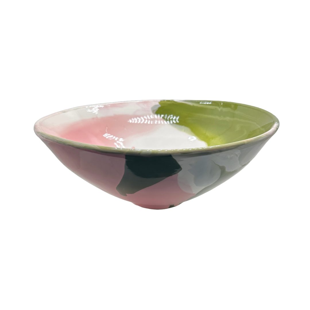 Paul Schneider Bowl, Geode Pink/Green