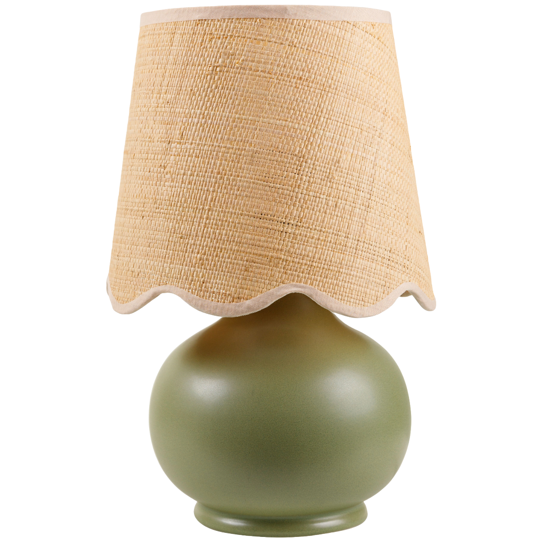 Evers Tiny Table Lamp, Sage