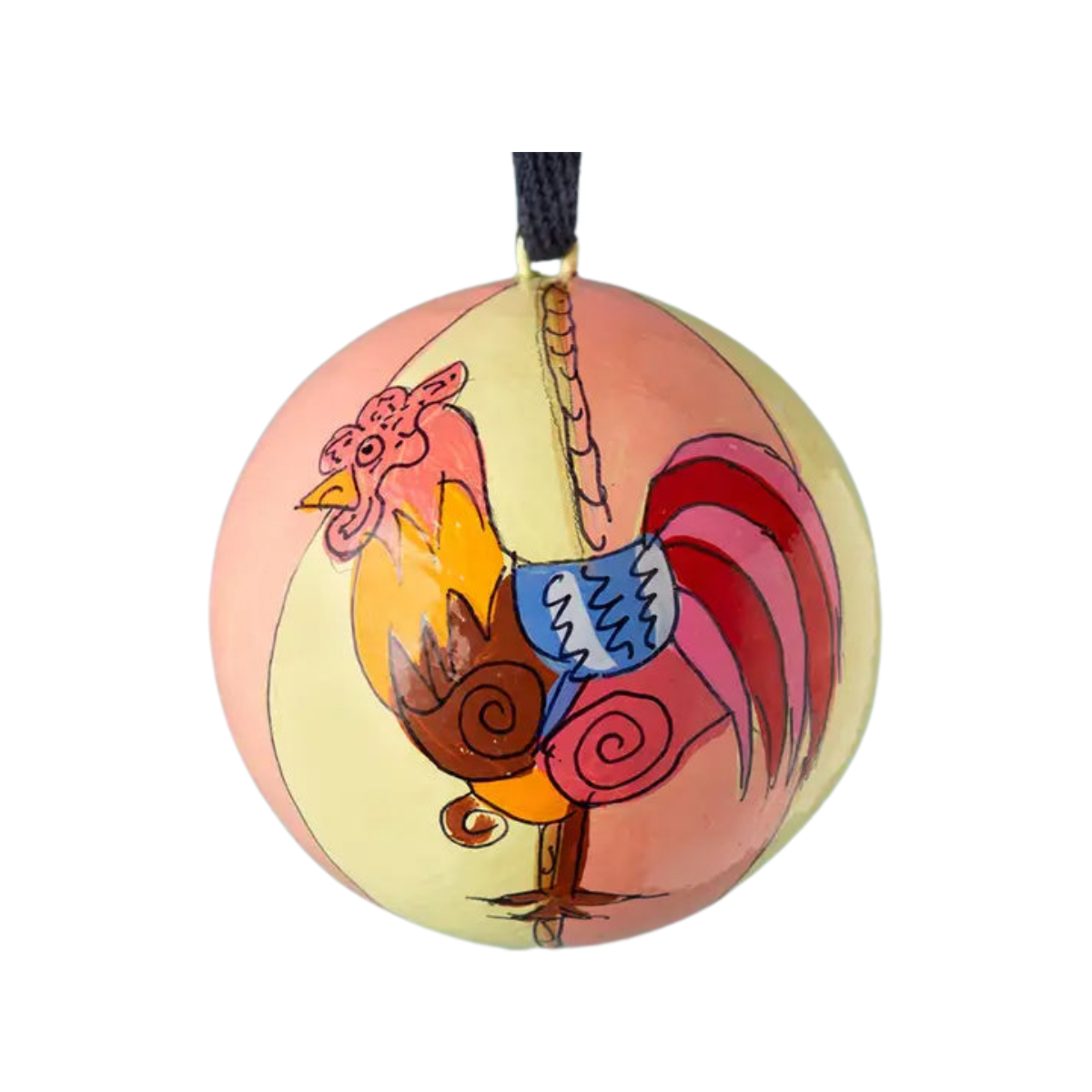 Cockerel Carousel Ornament