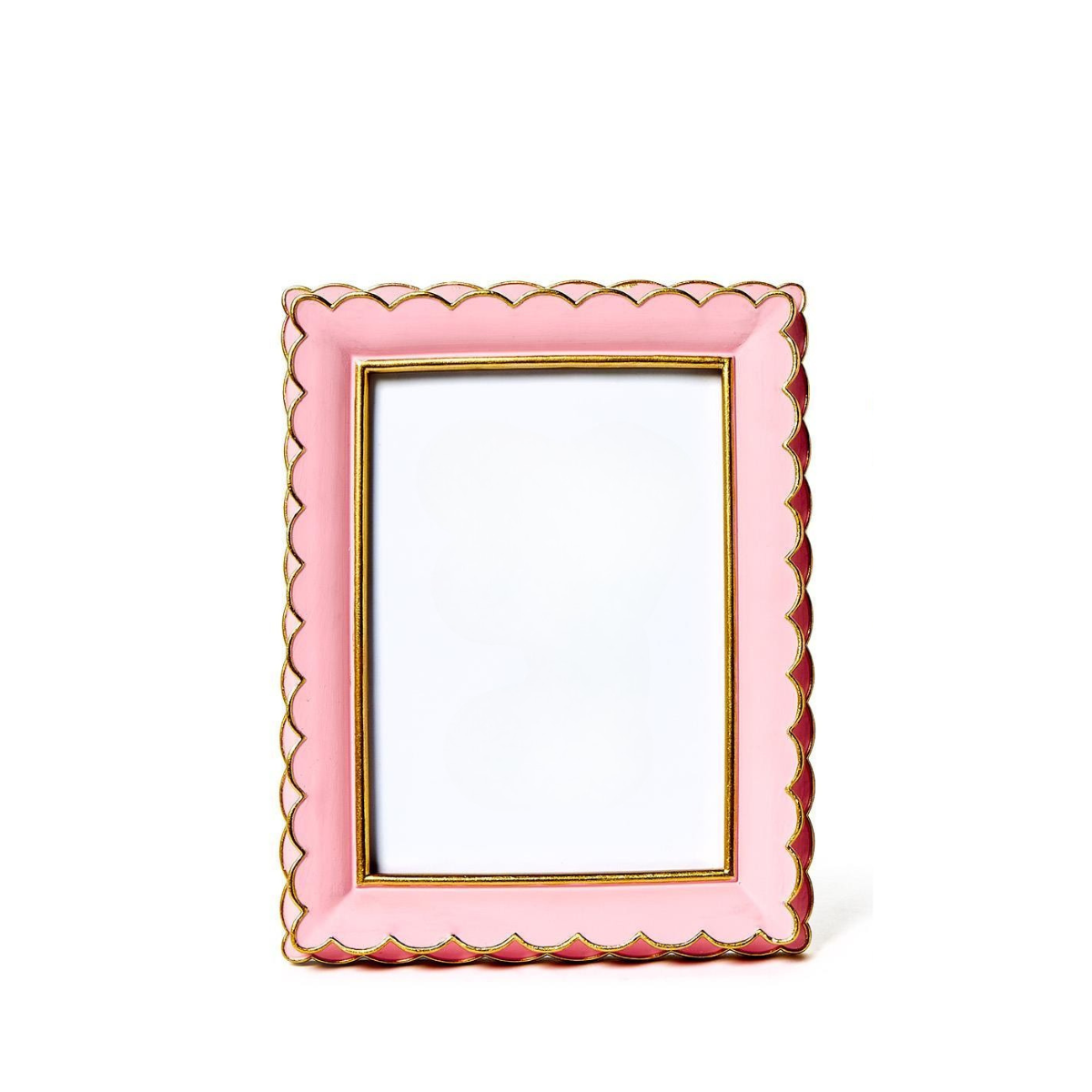 Dini Scalloped Frame, Pink, Multi Sizes