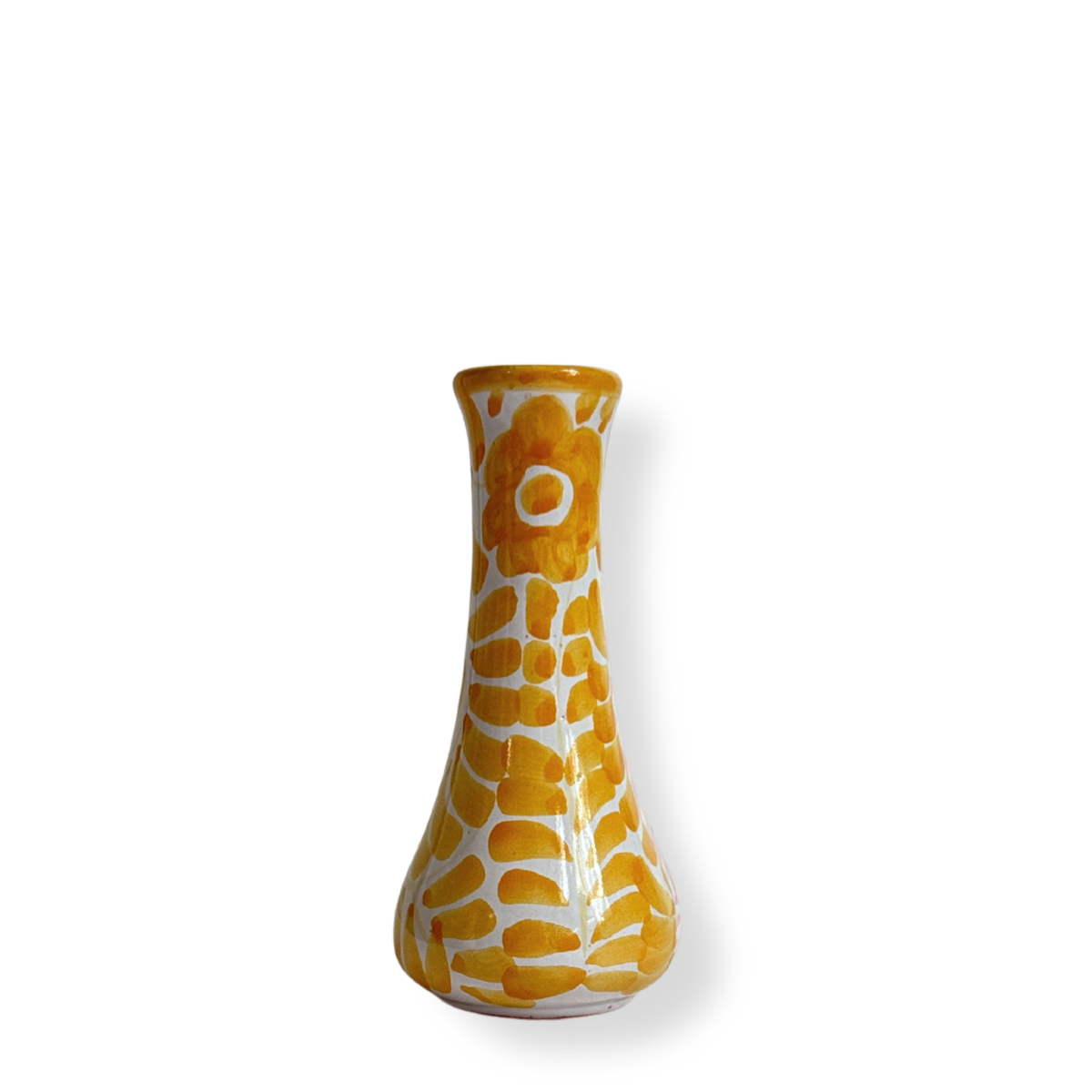 Dos Flores Bud Vase, Marigold