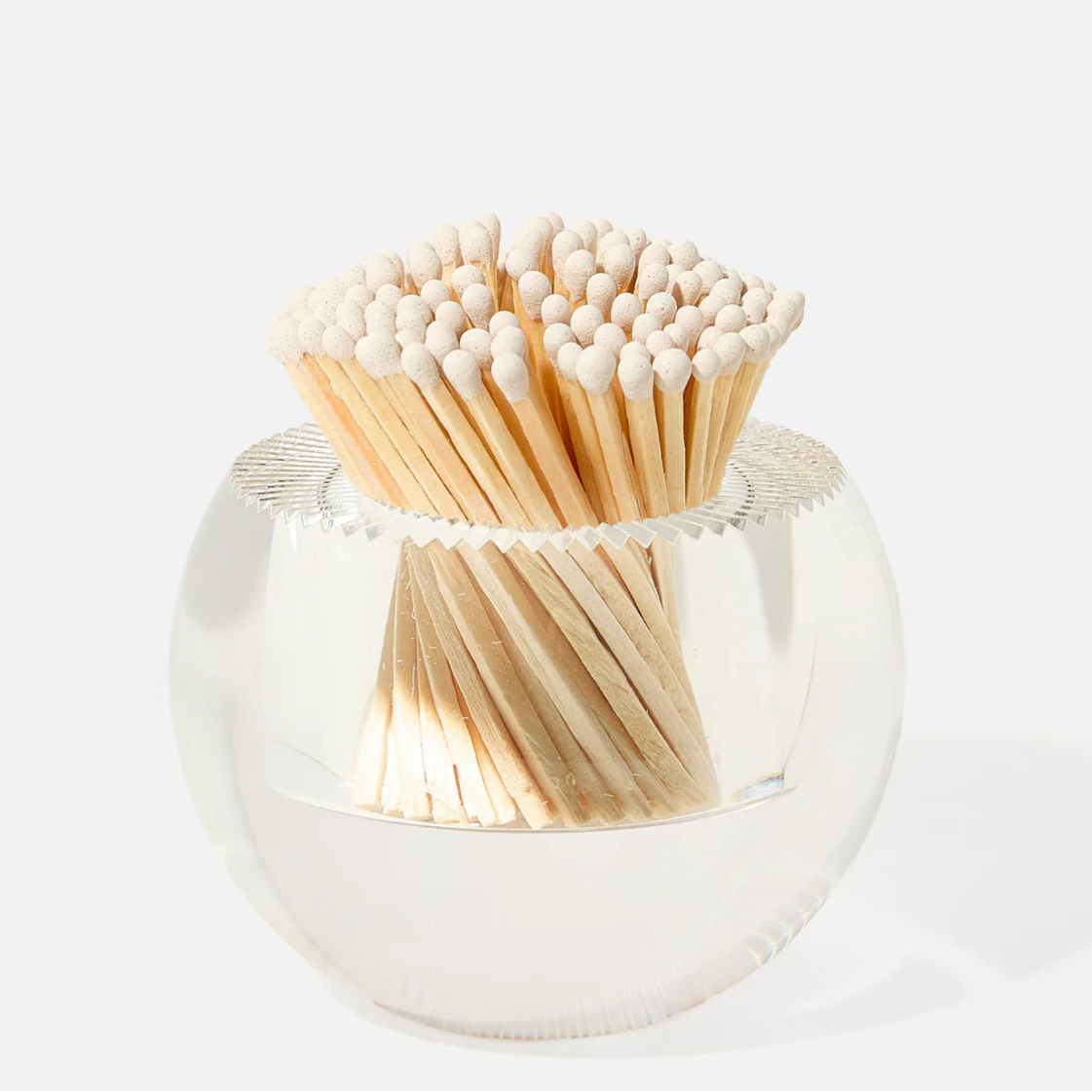 Acrylic Match Striker, White Matches
