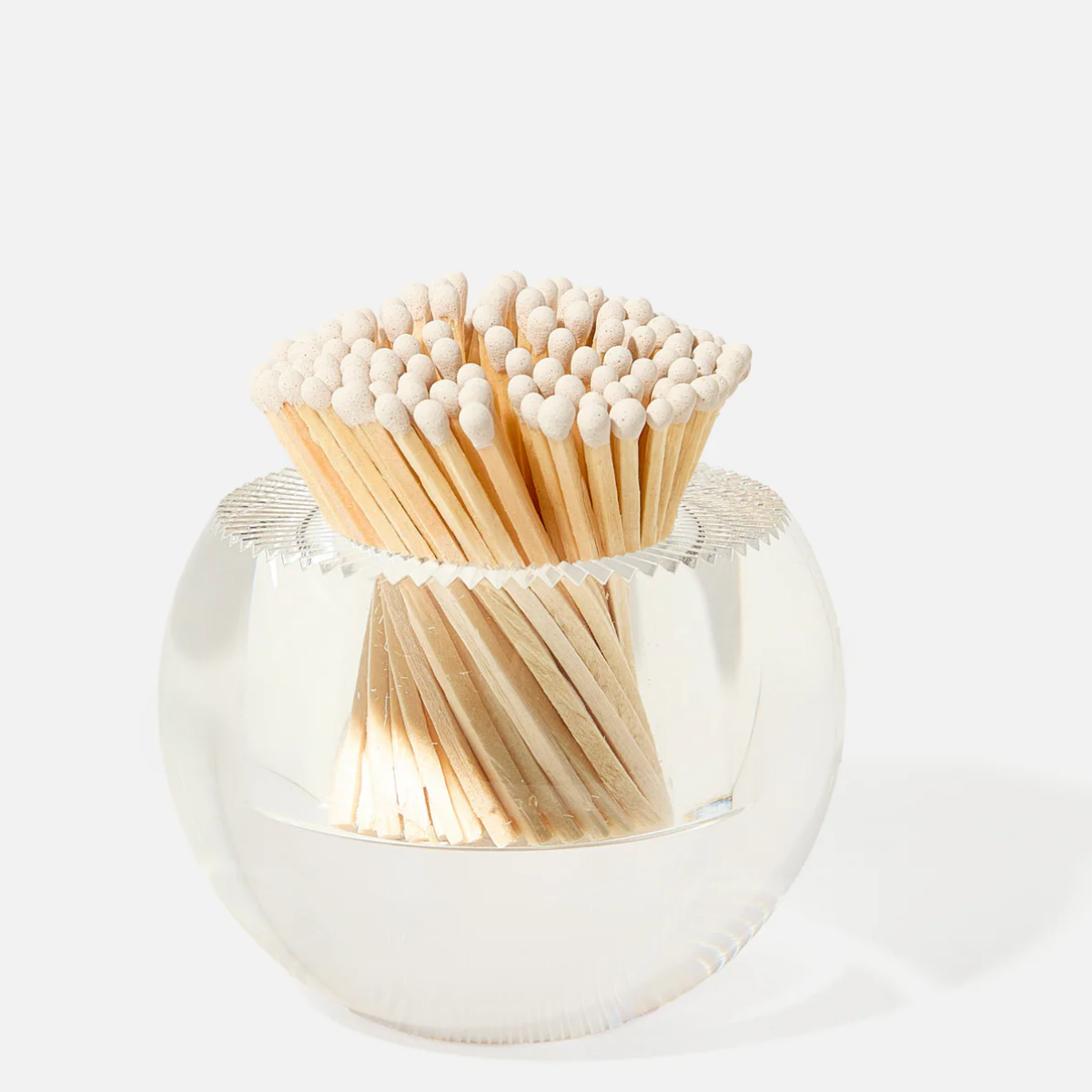 Acrylic Match Striker, White Matches