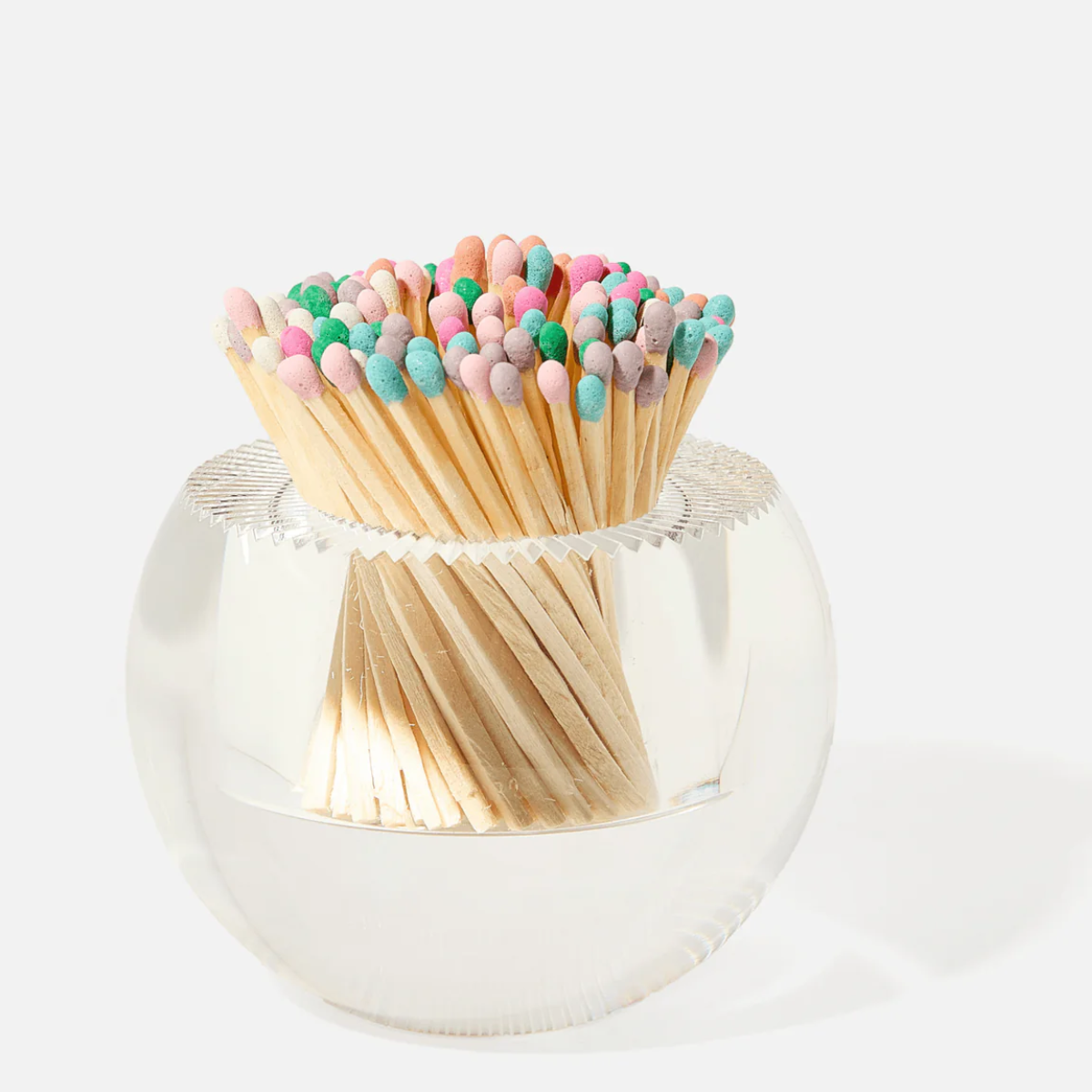 Acrylic Match Striker, Confetti Matches