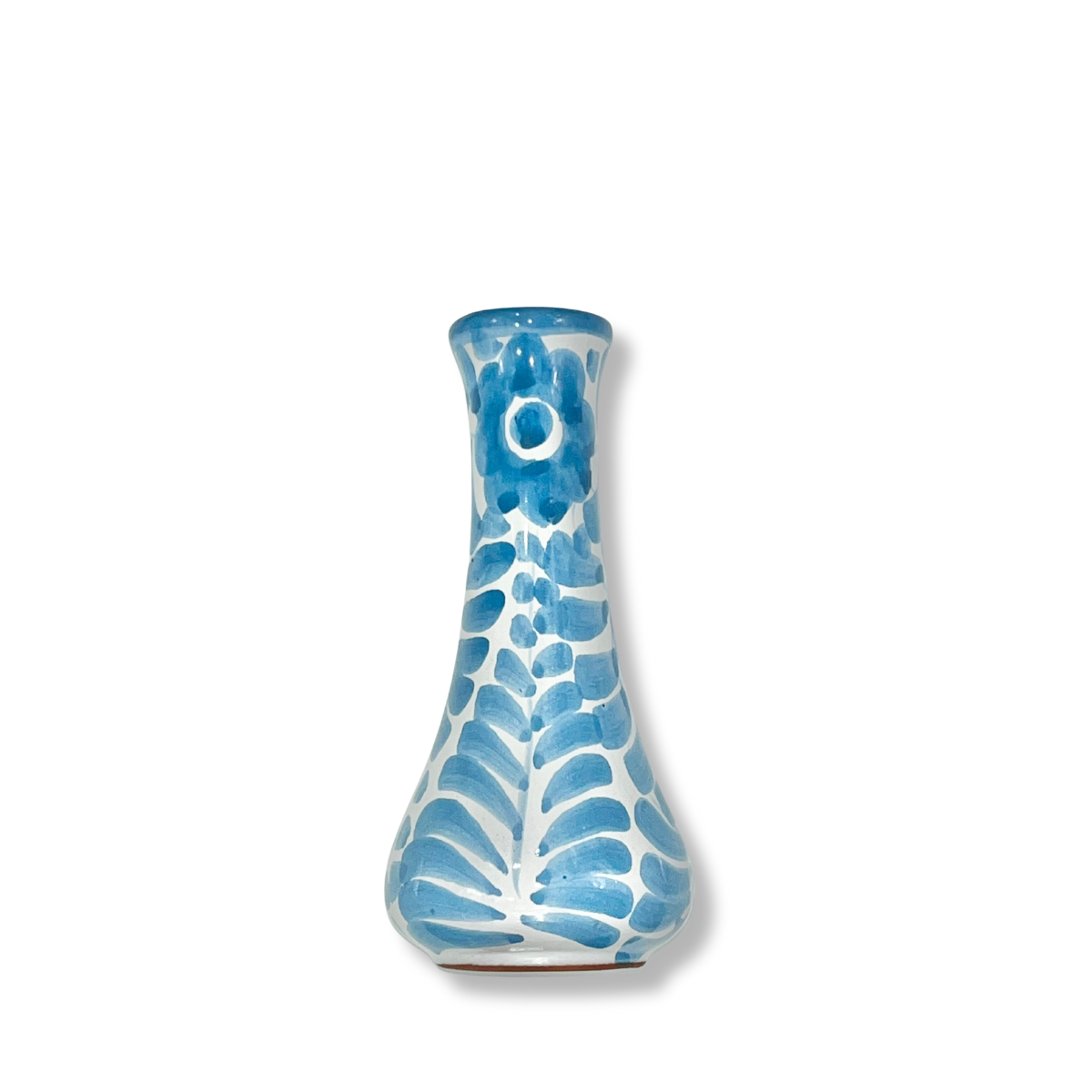 Dos Flores Bud Vase, Dark Blue