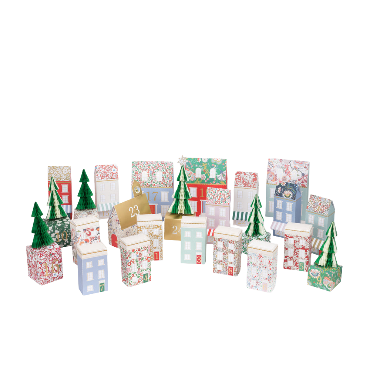 Meri Meri x Liberty Advent Village