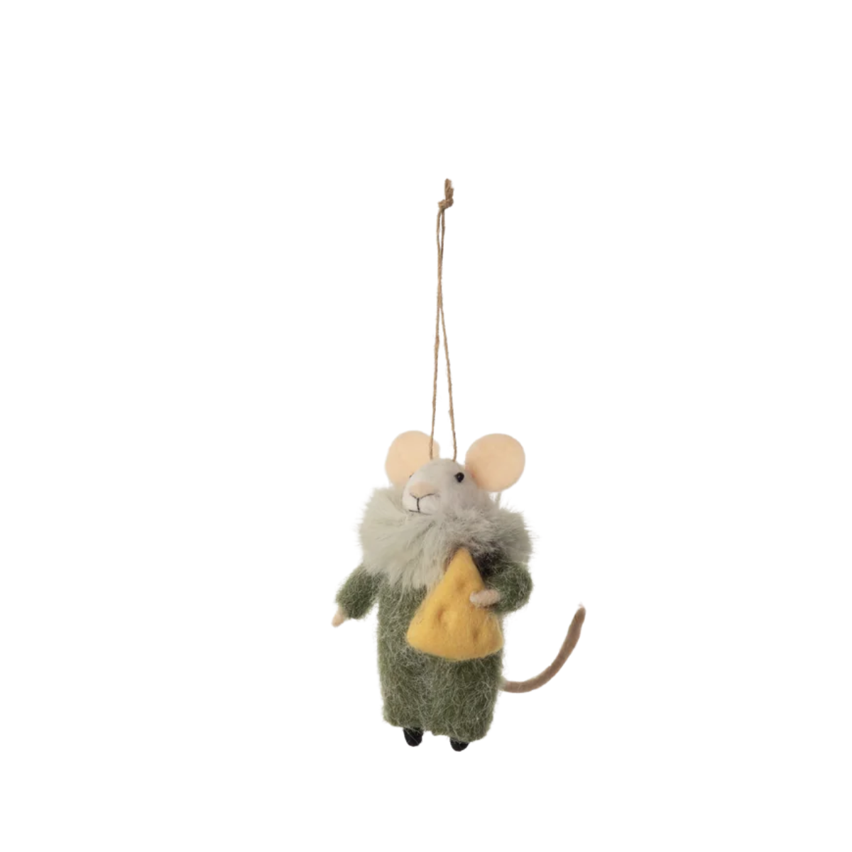Winter Mouse Felt Ornament