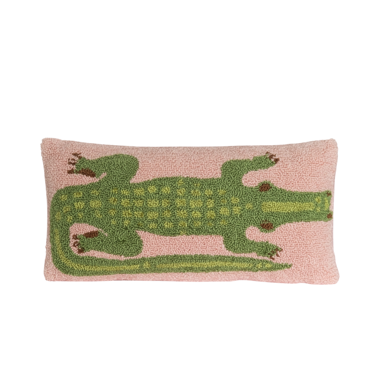 Alligator Throw Pillow