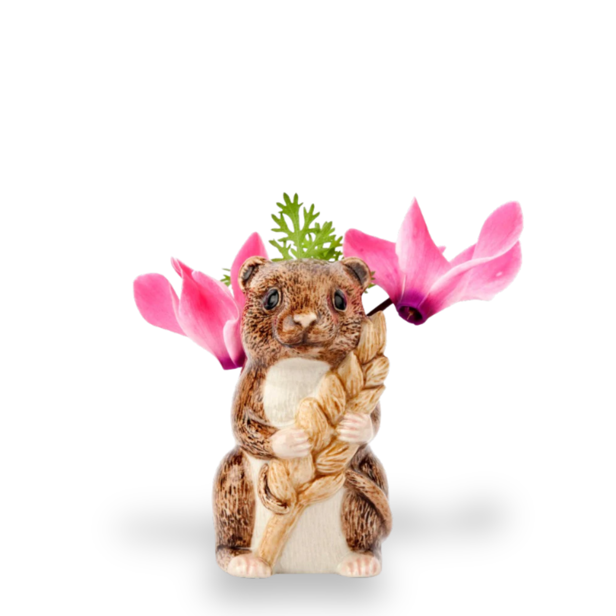 Quail Ceramics Harvest Mouse Bud Vase