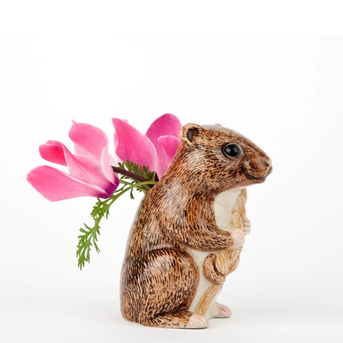 Quail Ceramics Harvest Mouse Bud Vase