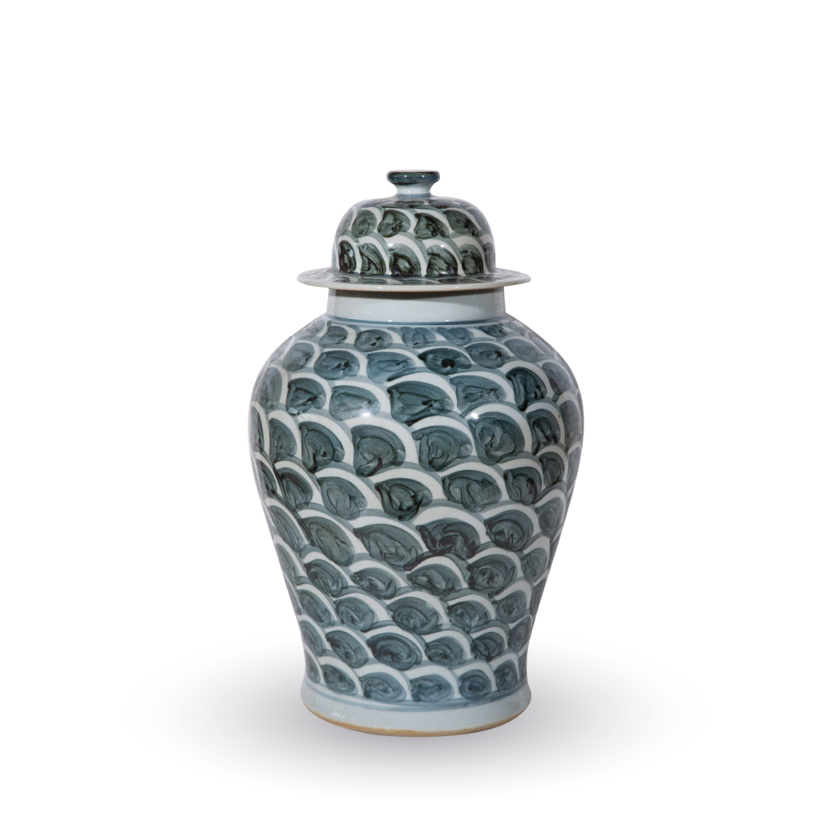 Jefferson Fish Scale Temple Jar
