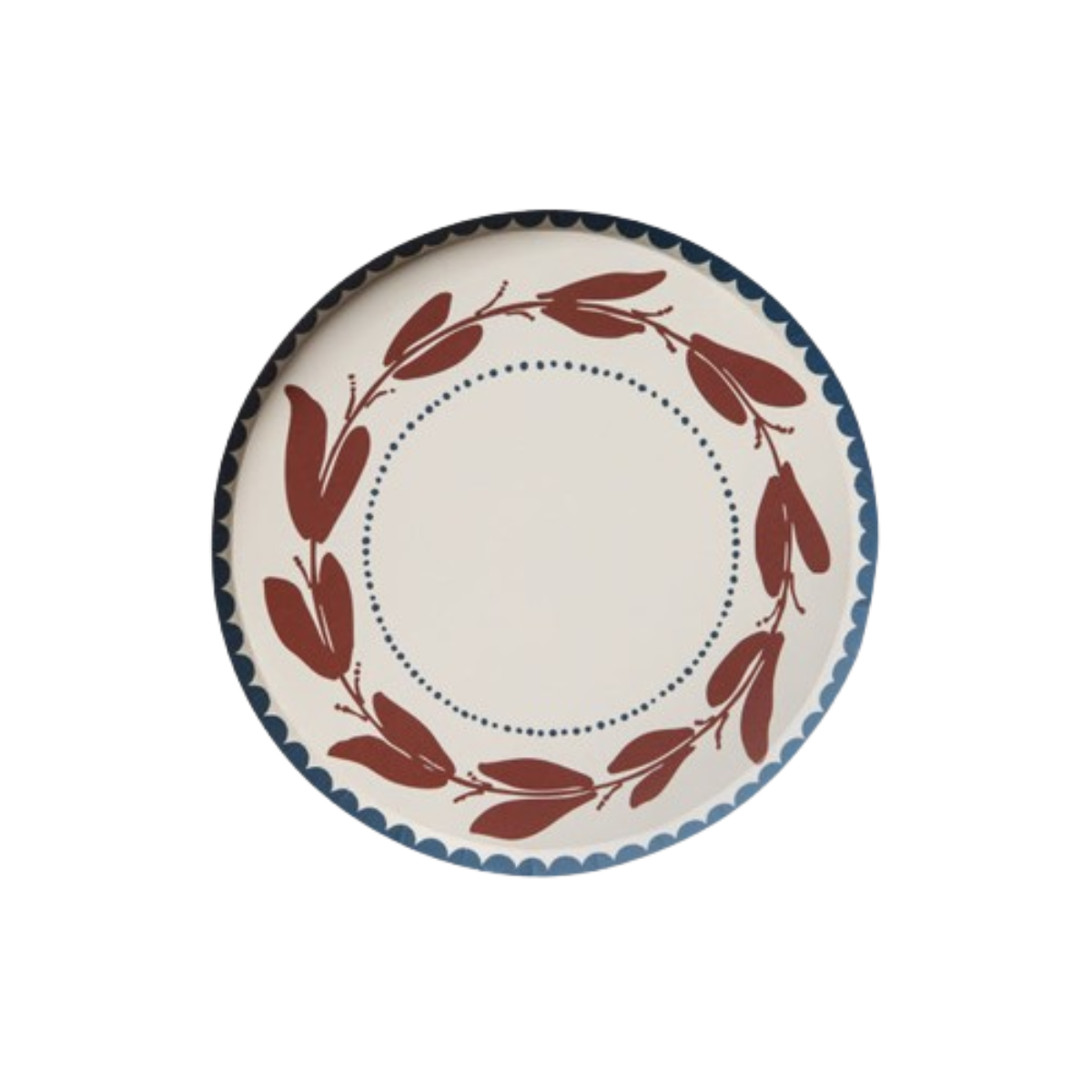 Americano Hors d'Oeuvres Paper Plate Set, Multi Print