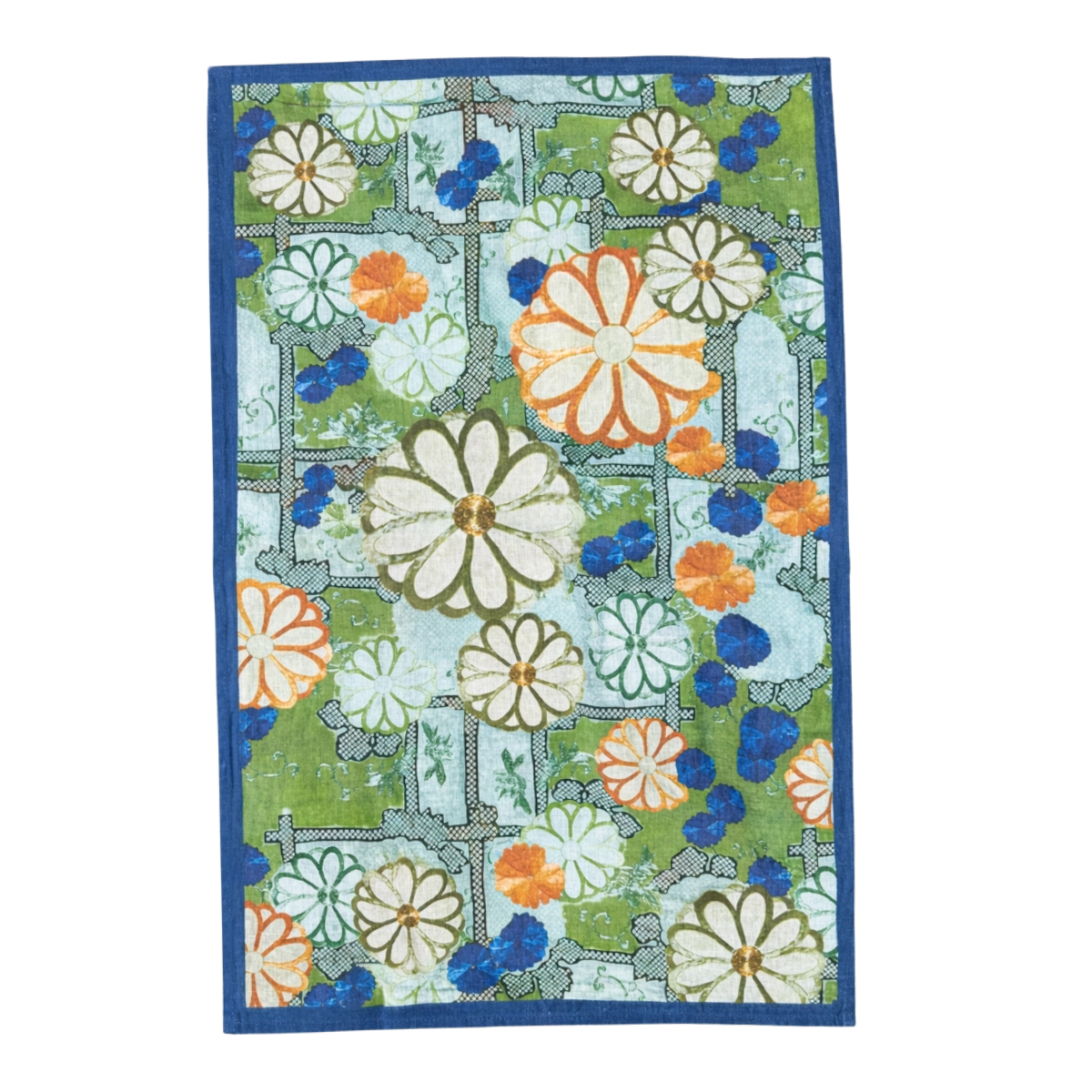 Kimono Tea Towel, Green