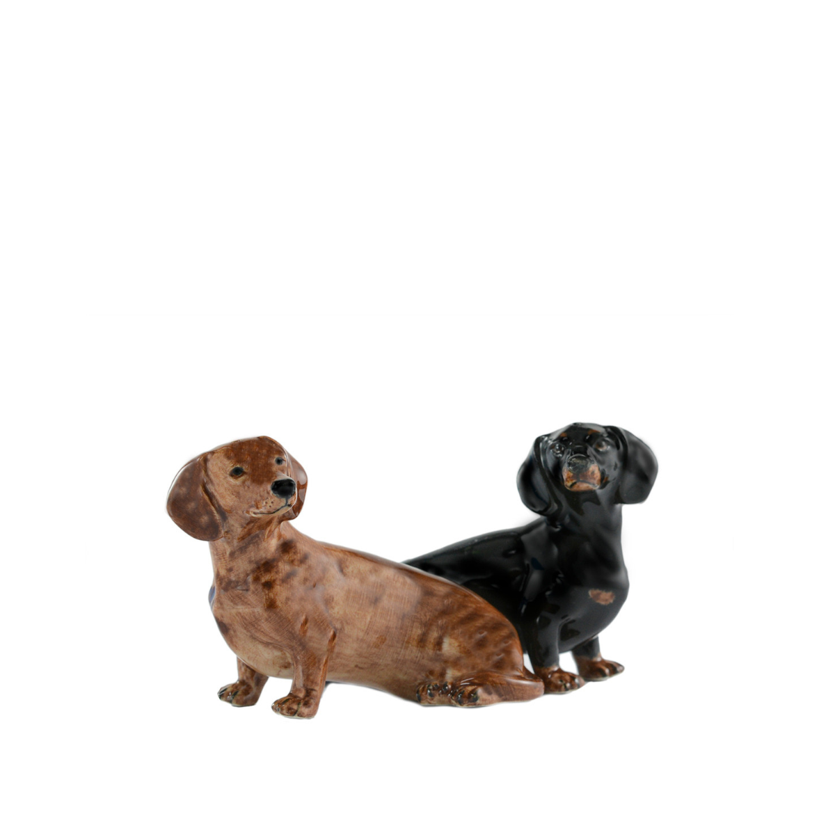 Quail Ceramics Dachshund Salt & Pepper Set