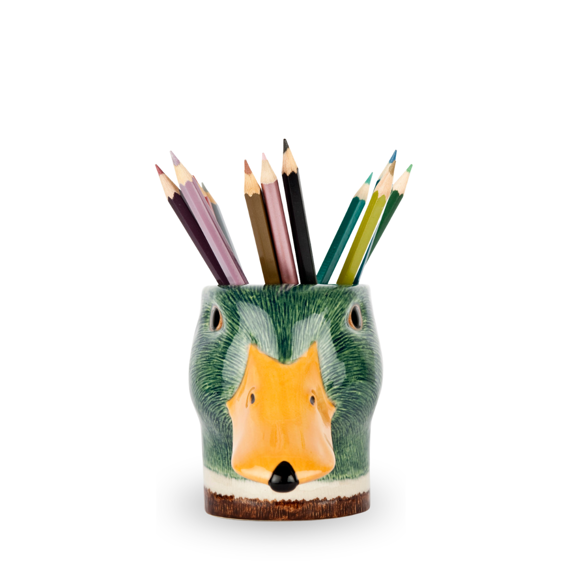 Quail Ceramics Mallard Pencil Pot