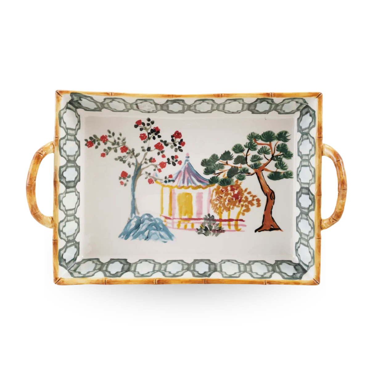 Serenity Garden Serving Tray