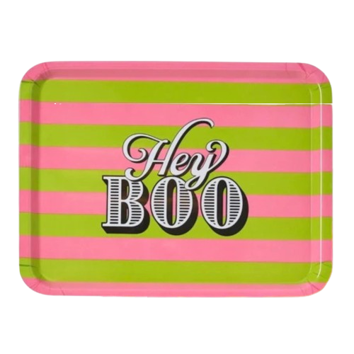 Hey Boo Melamine Serving Tray