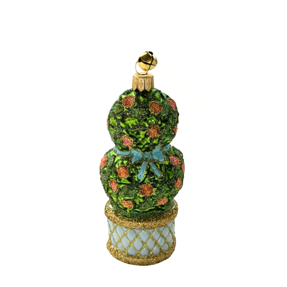 Jingle Nog Orangerie Polish Glas Ornament