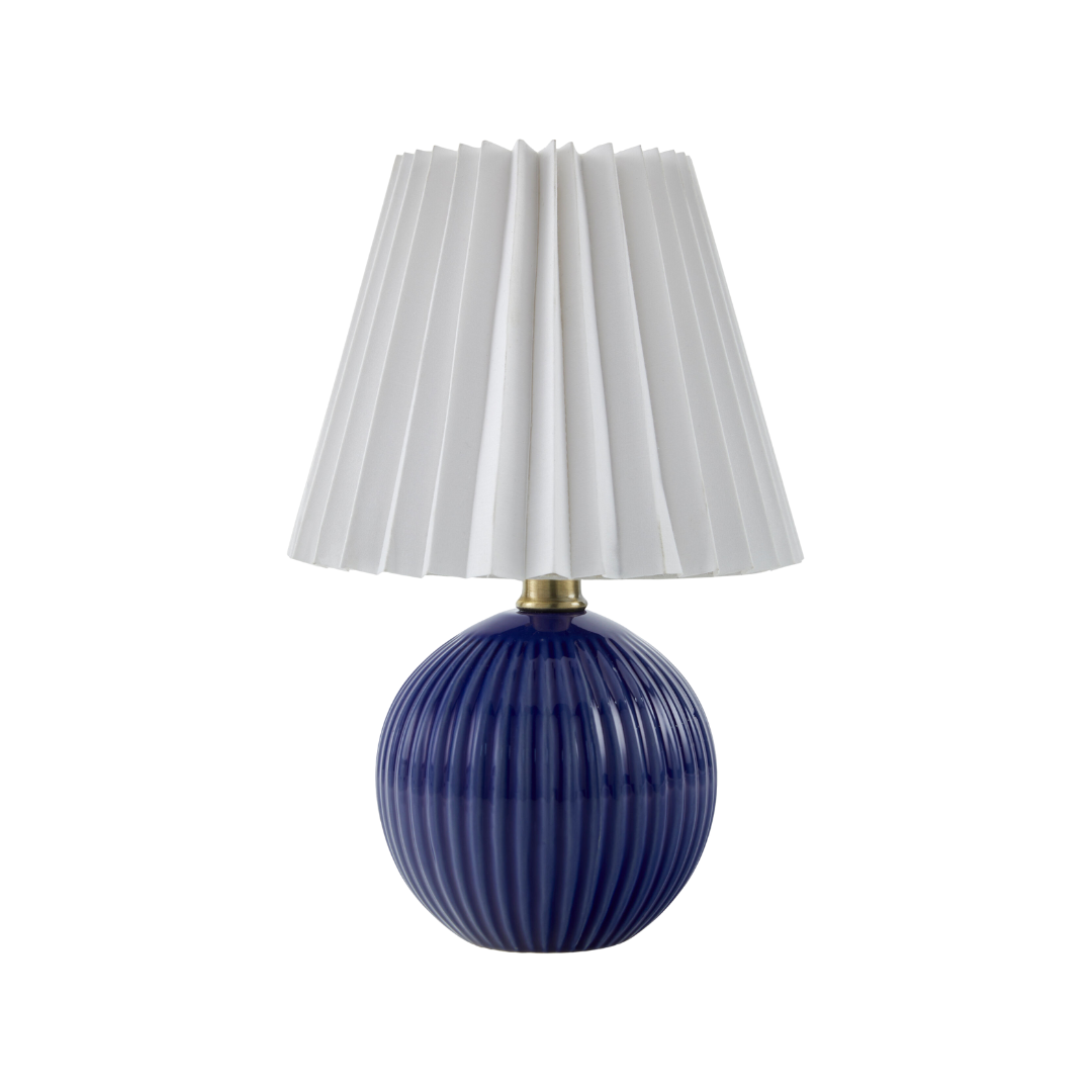 Tora Tiny Table Lamp, Cobalt