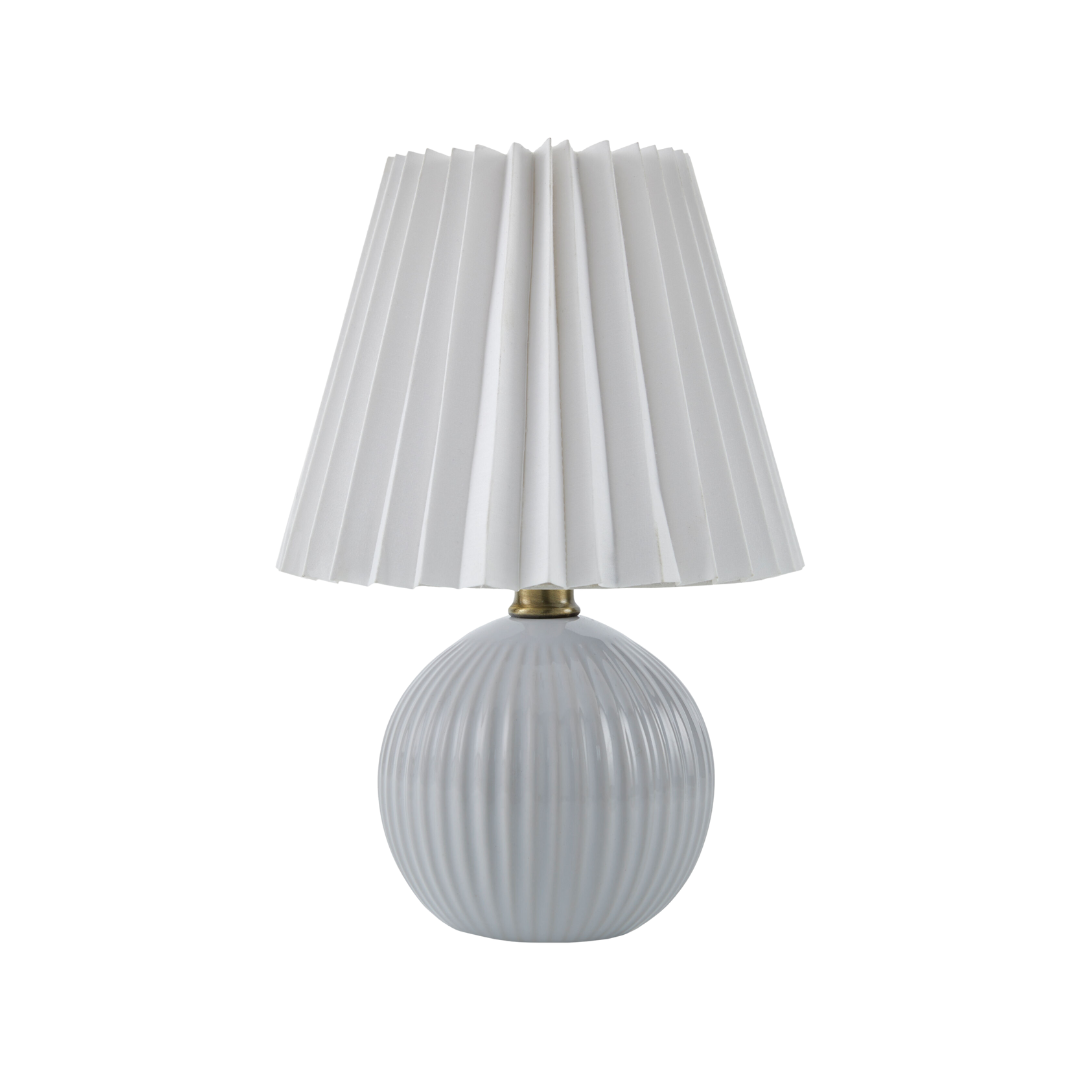 Tora Tiny Table Lamp, Snow