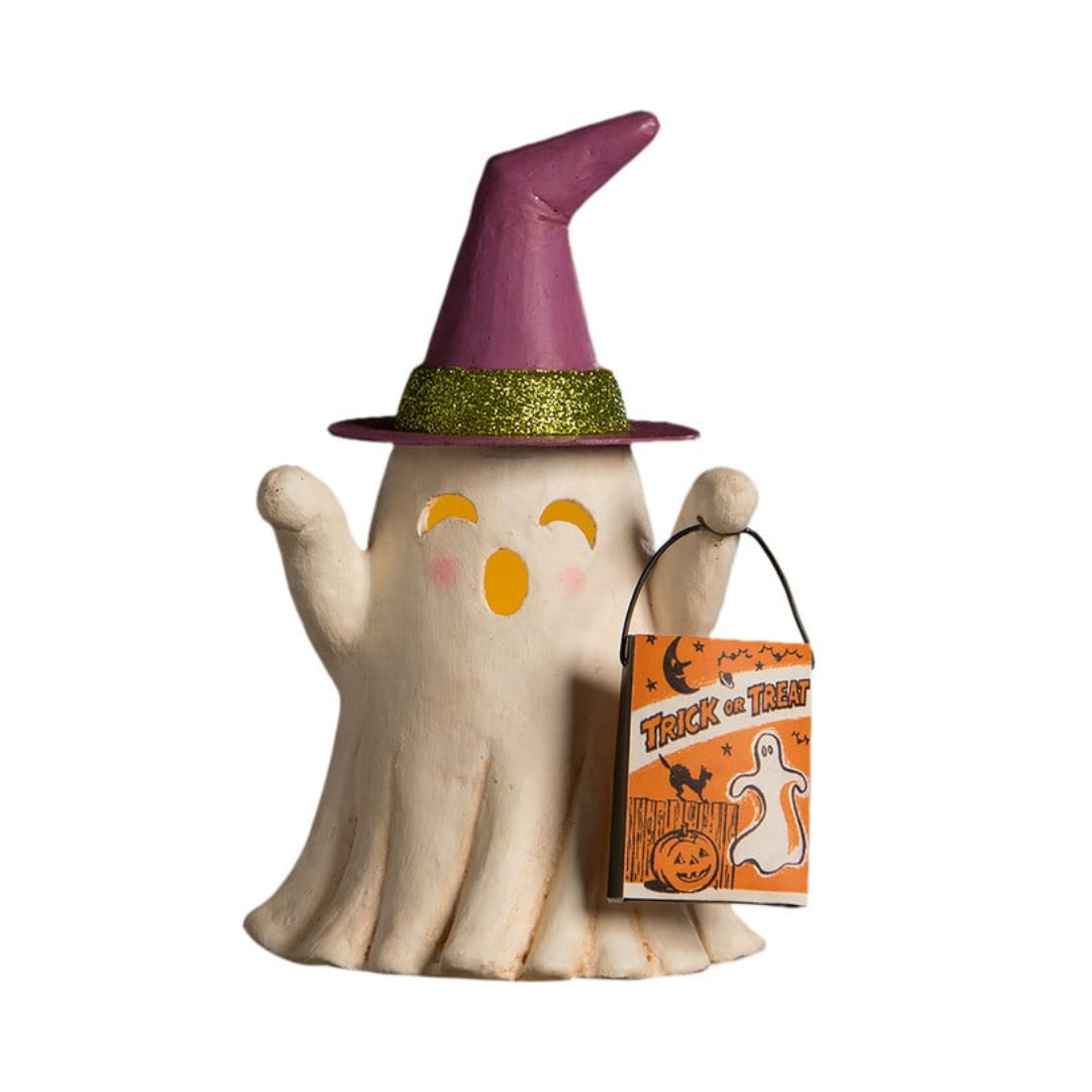 Witchy Ghost with Treat Bag