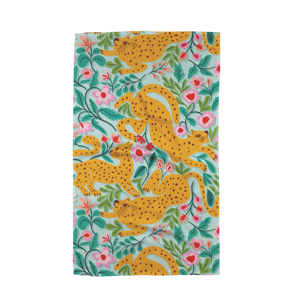 Cheetah Haven Tea Towel