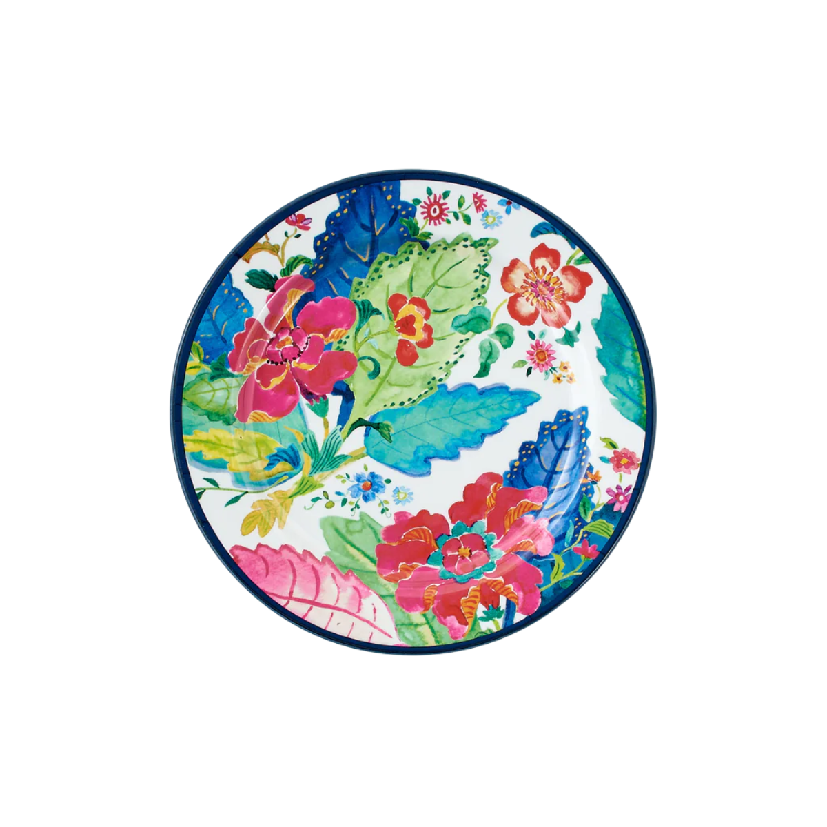Tobacco Leaf Melamine Plate, 9"