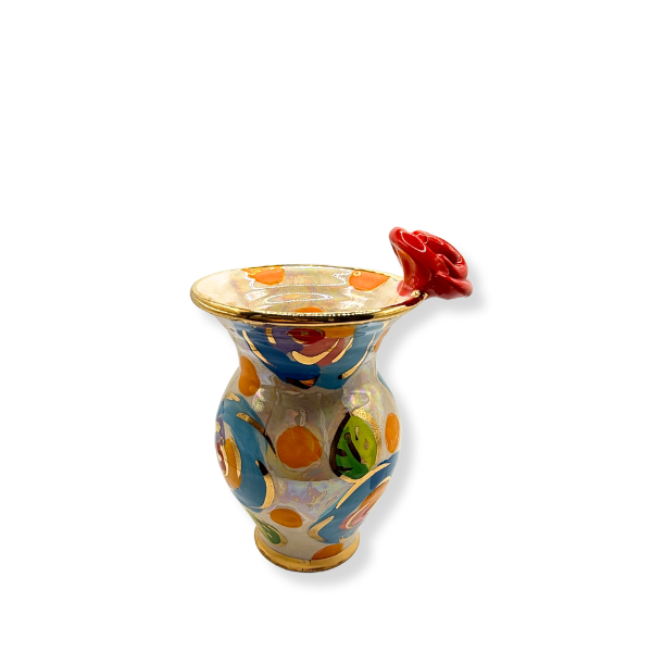 Mary Rose Young Posy Vase, Cream