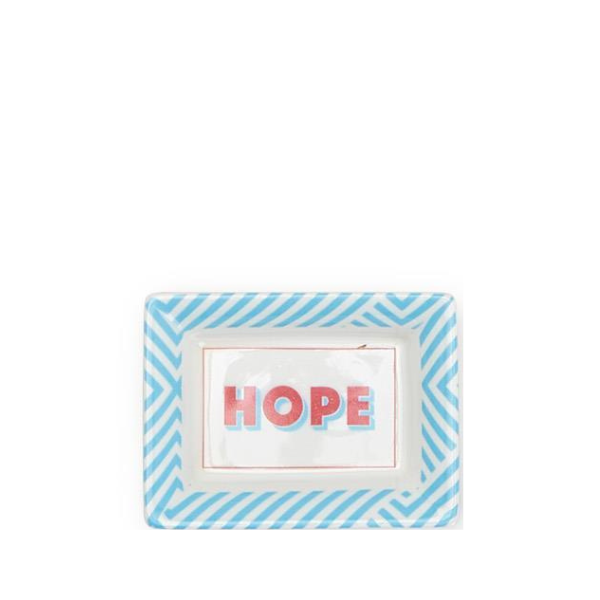 Hope Tiny Porcelain Trinket Dish