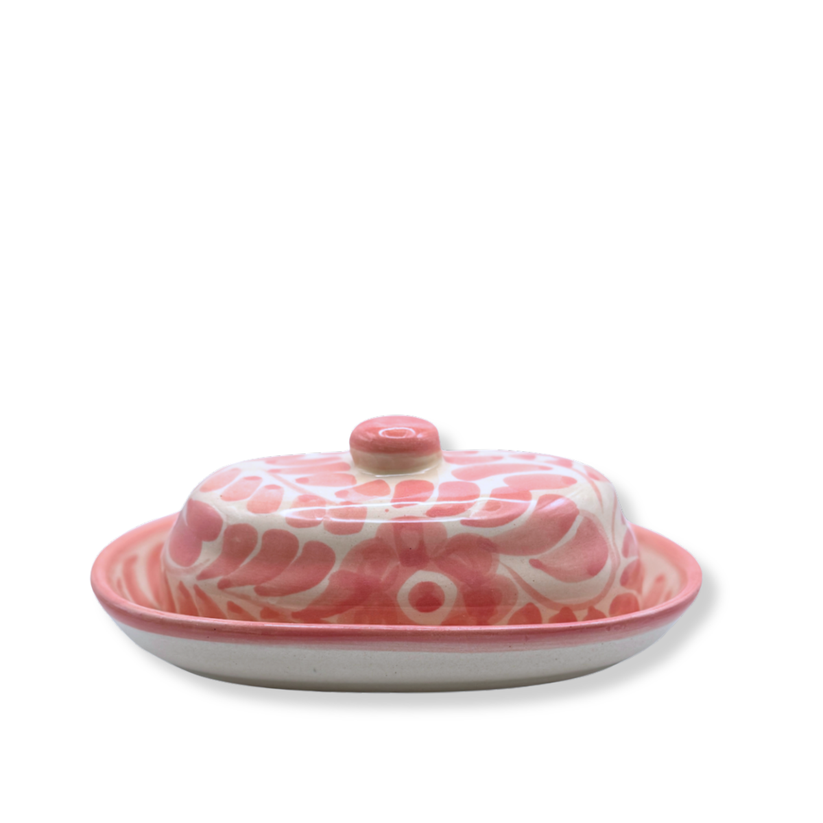 Dos Flores Blush Butter Dish