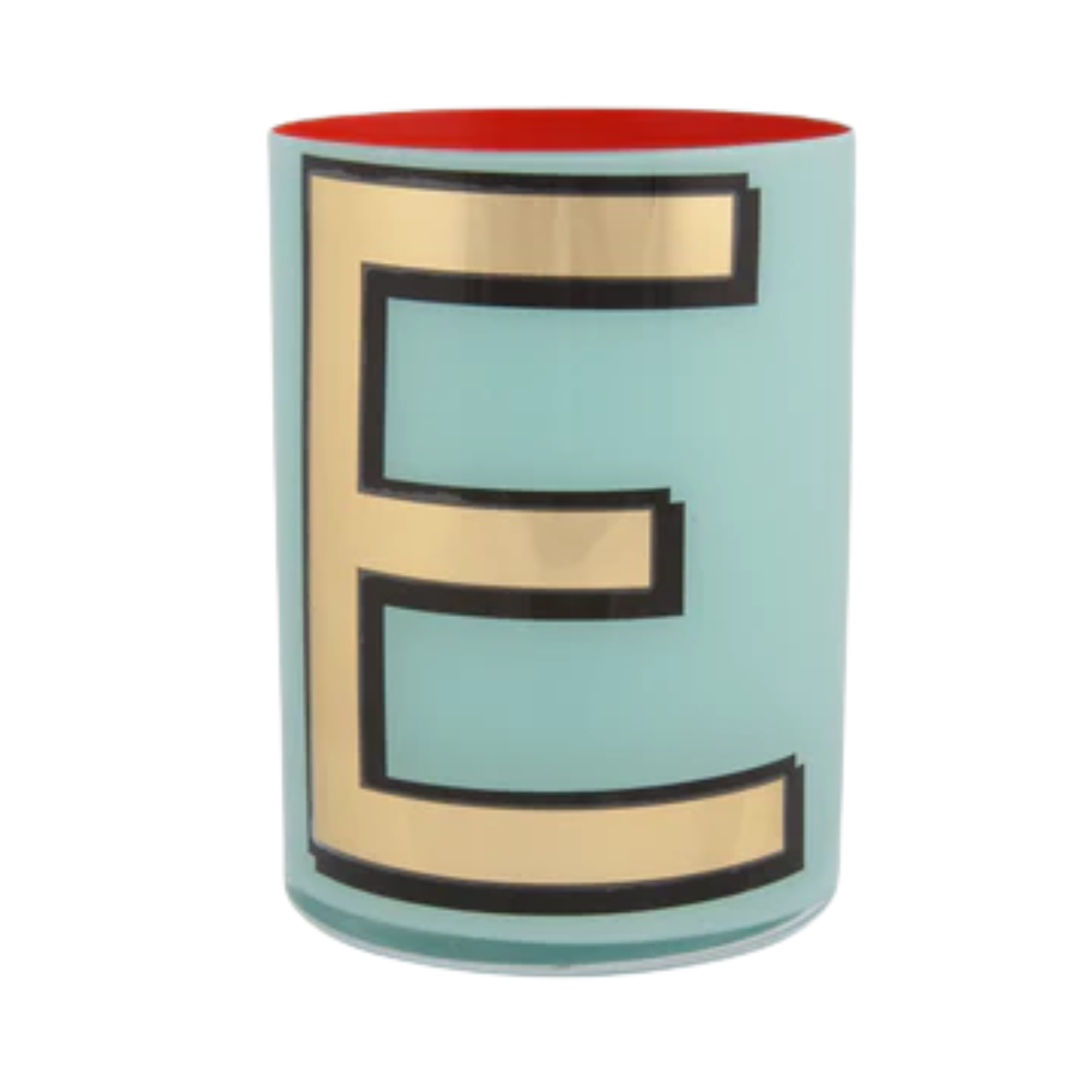 Alphabet Brush Pot, E