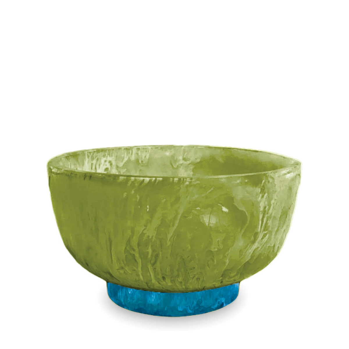 Beatriz Ball Rio Resin Small Bowl, Green & Blue