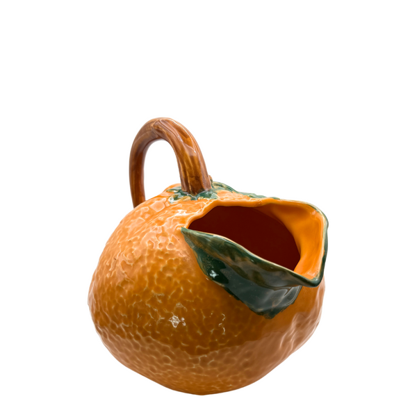 Vintage Orange Pitcher - Hunt and Bloom