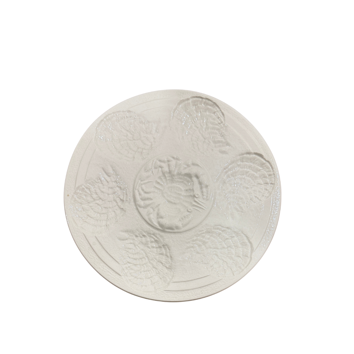 Vintage Sarreguemines Oyster Plate