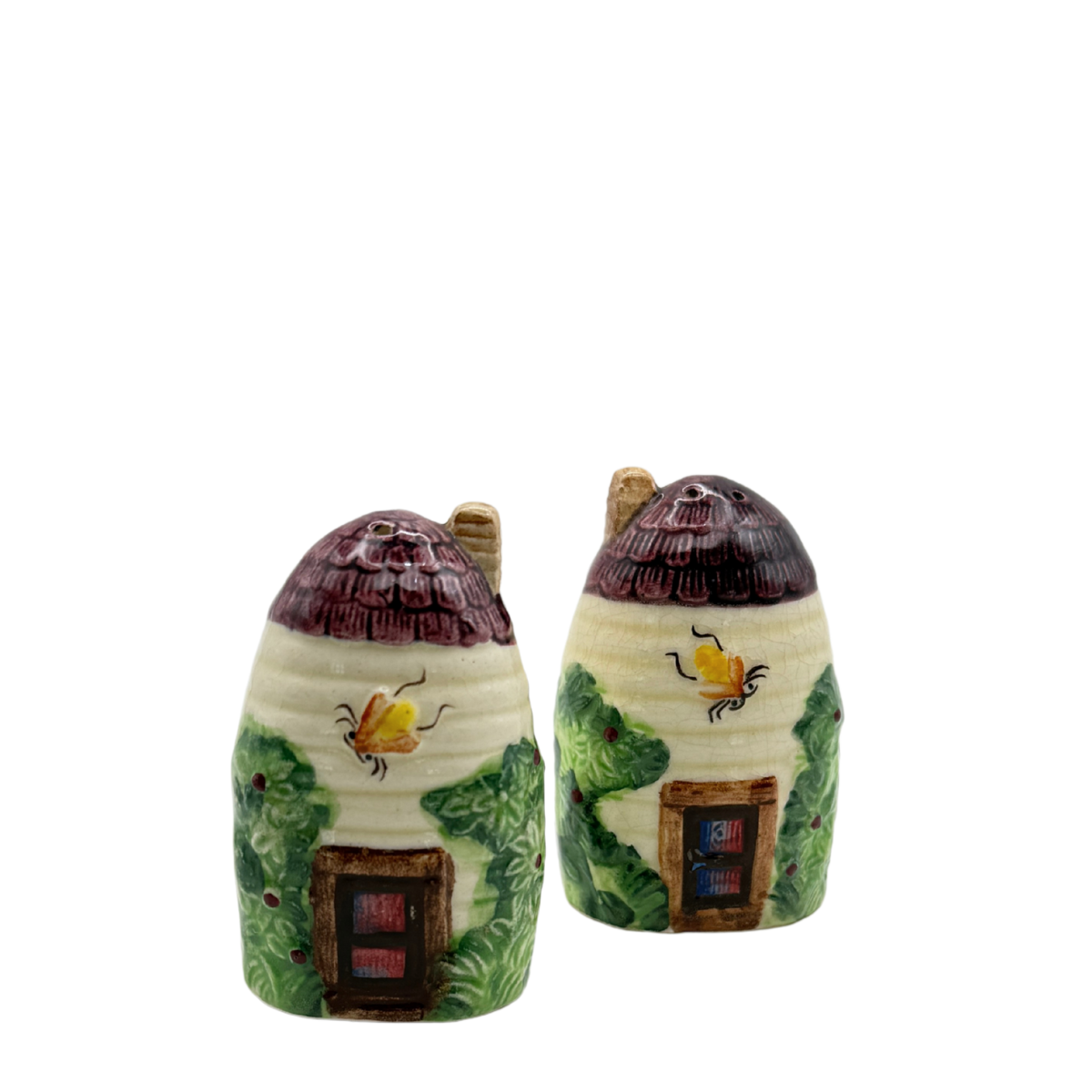 Vintage Hive Cottage Salt & Peppers