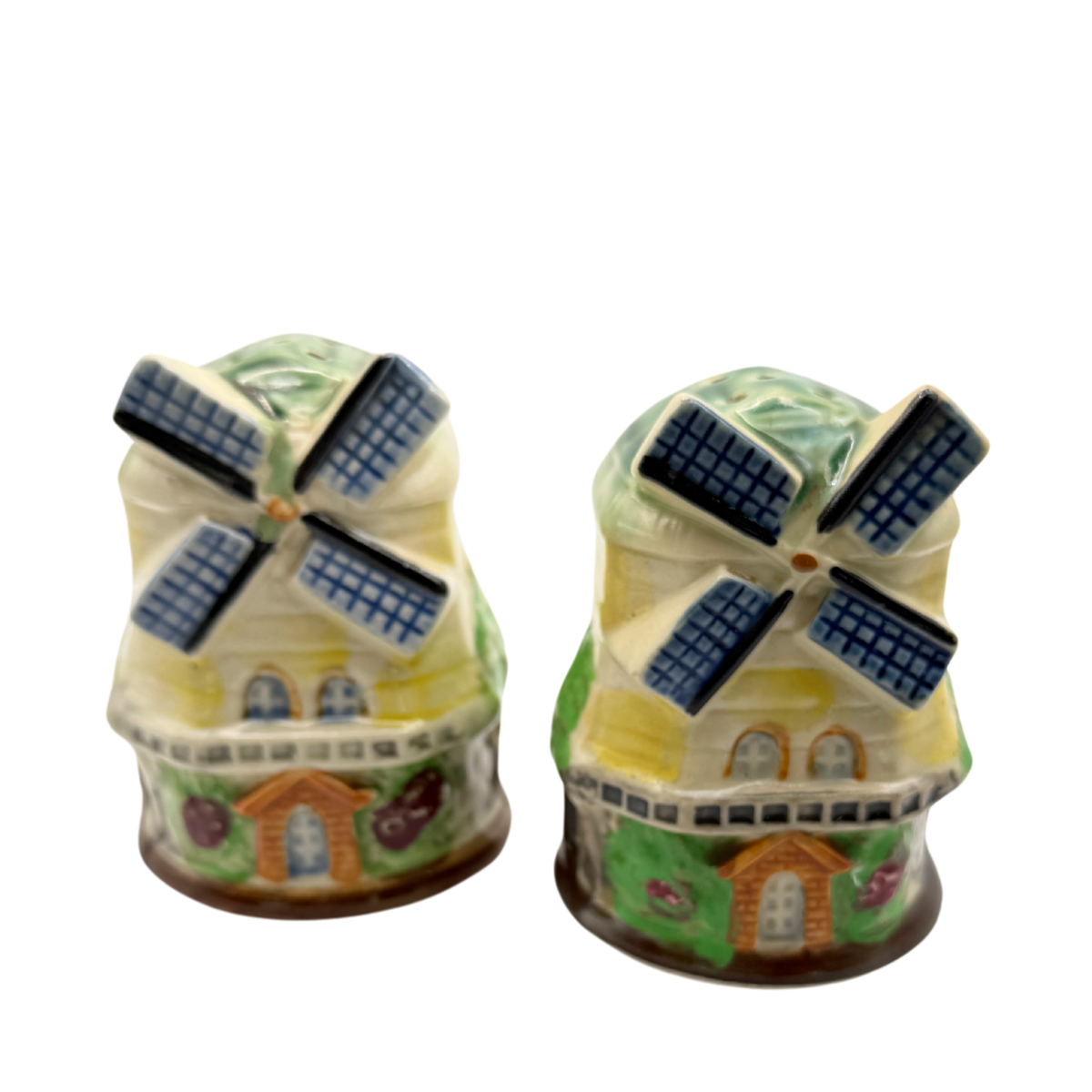 Vintage Windmill House Salt & Peppers