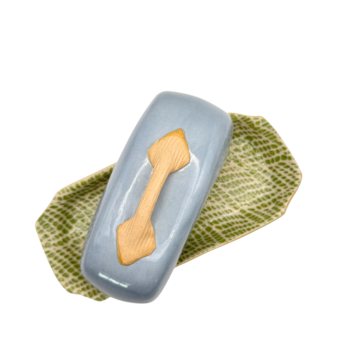 Terrafirma Butter Dish, Opal & Citrus