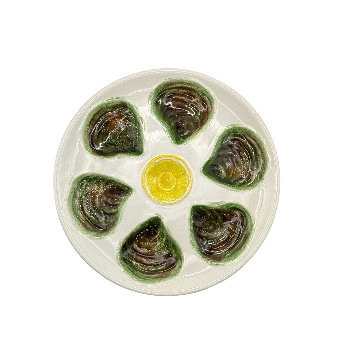 Vintage Paulette Quinson Oyster Plate