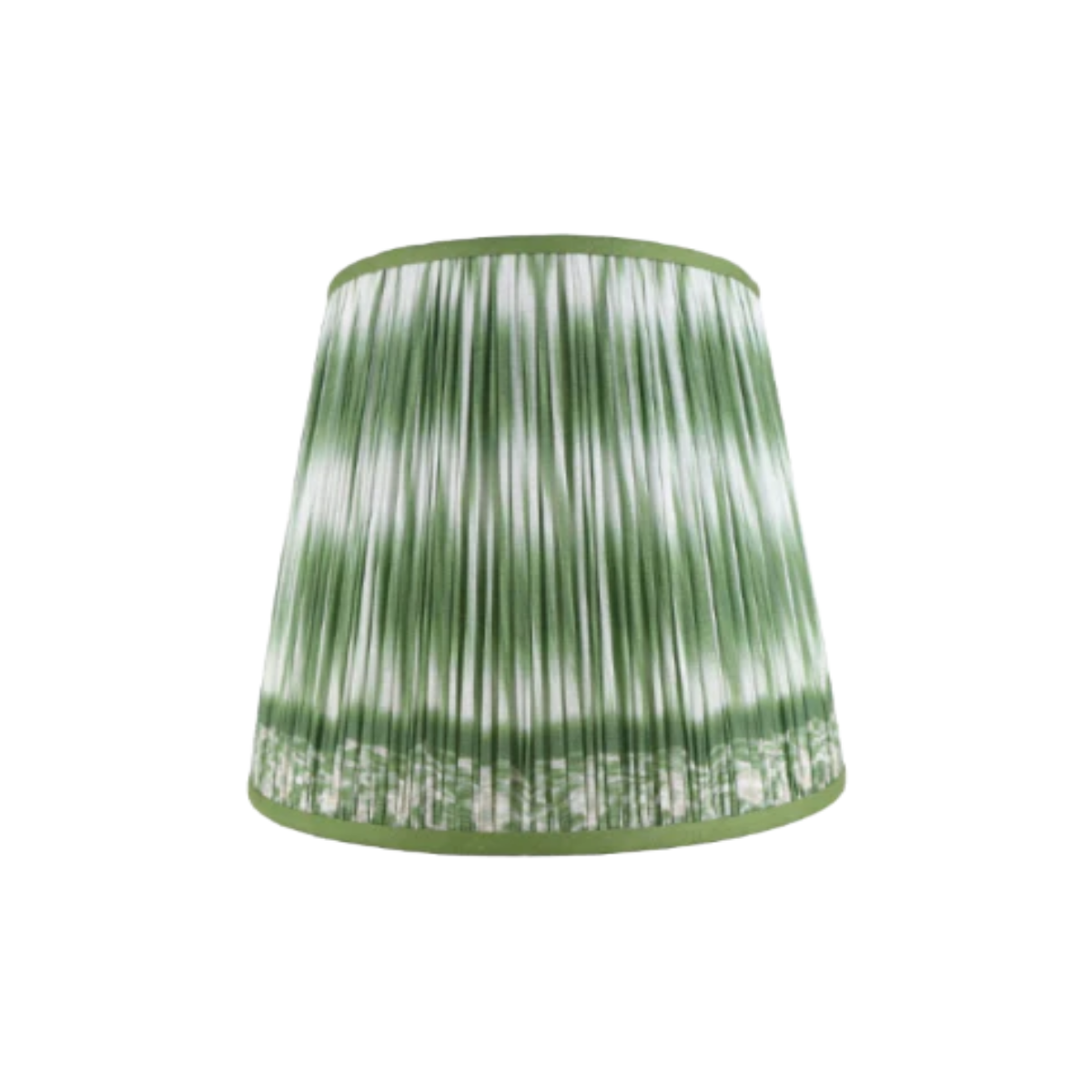 Ikat Chandelier Shade, Green
