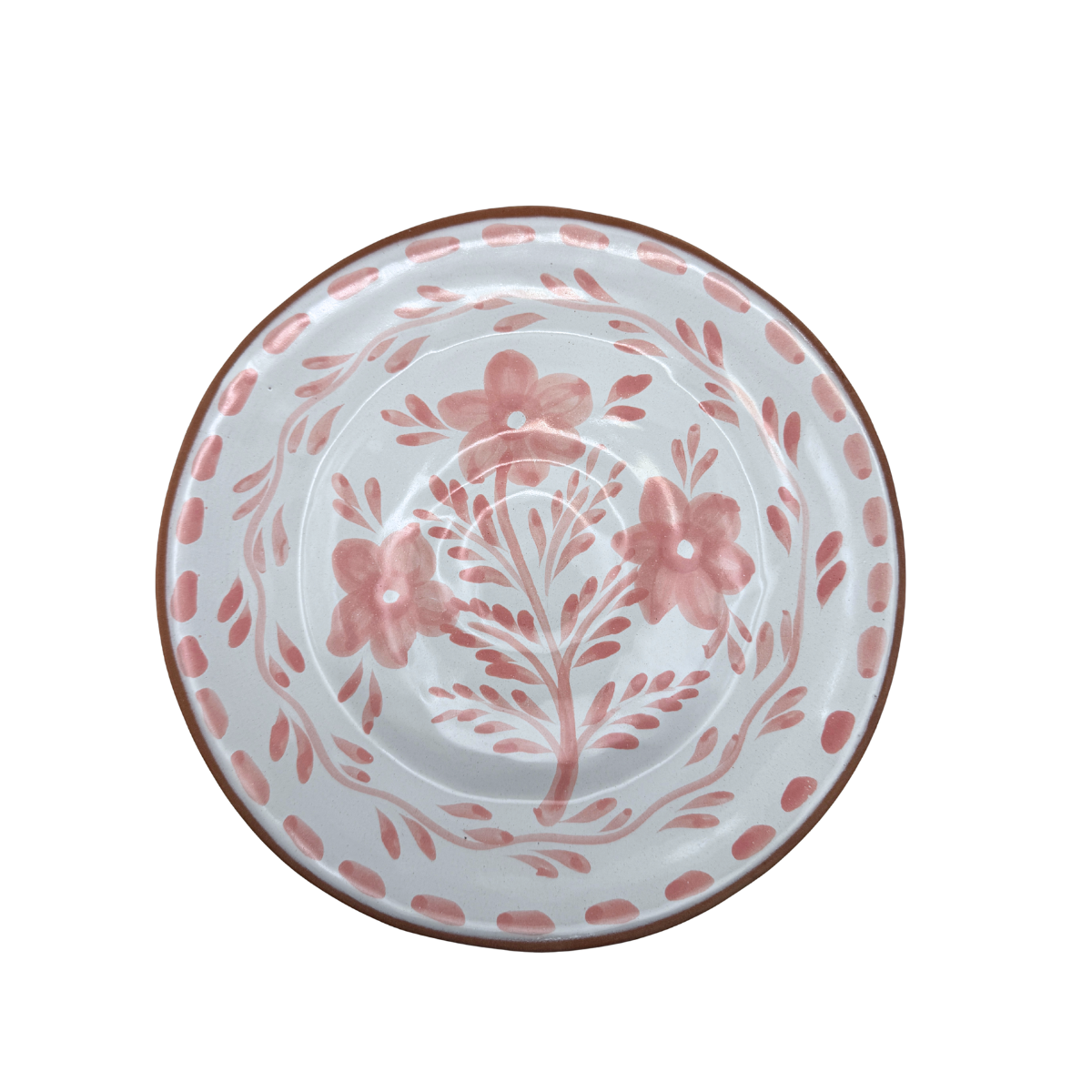 Girasol Dinner Plate, Coral Blush