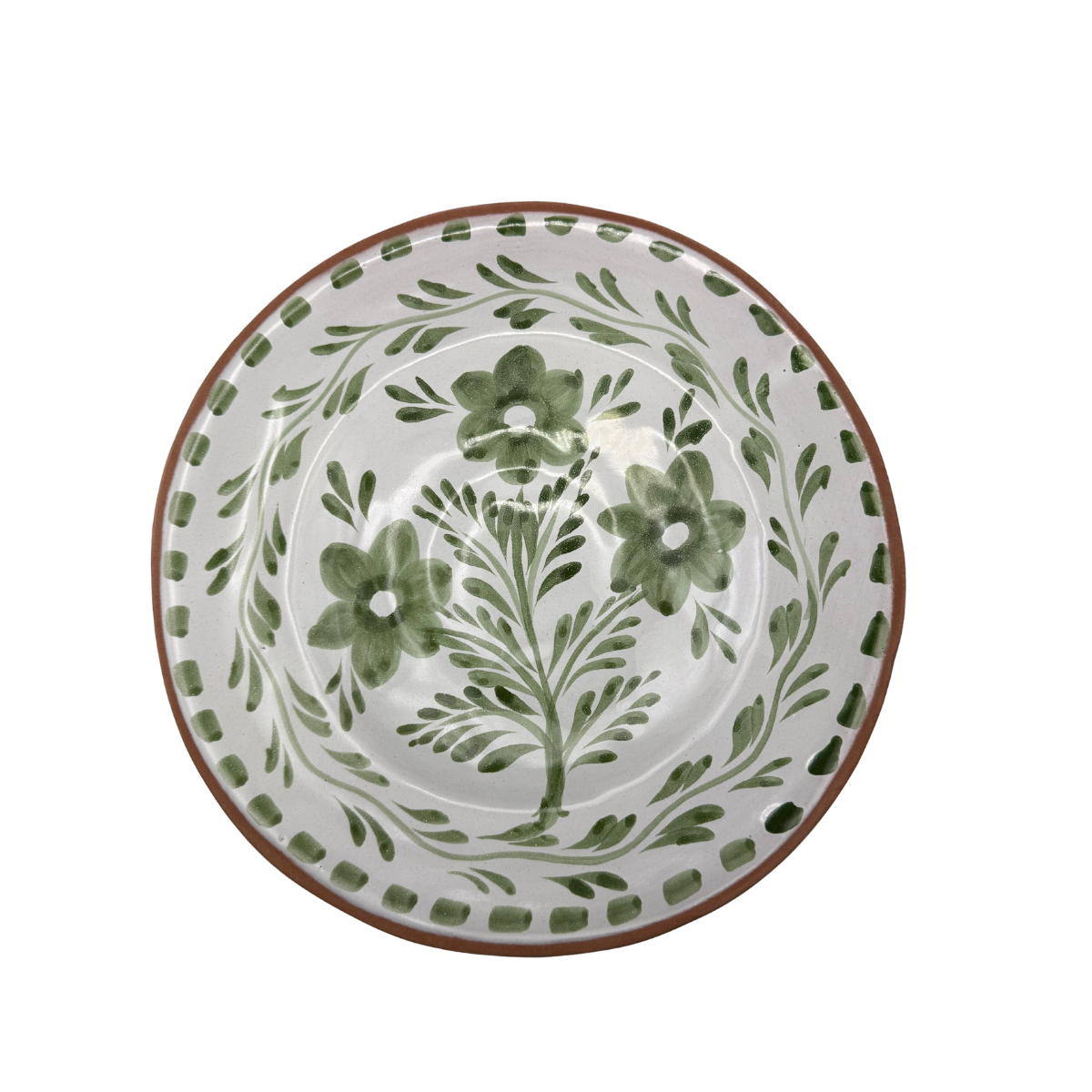 Girasol Dinner Plate, Green