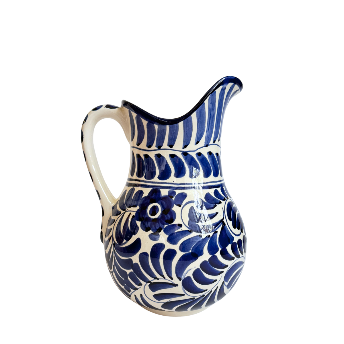 Dos Flores Pitcher, Cobalt