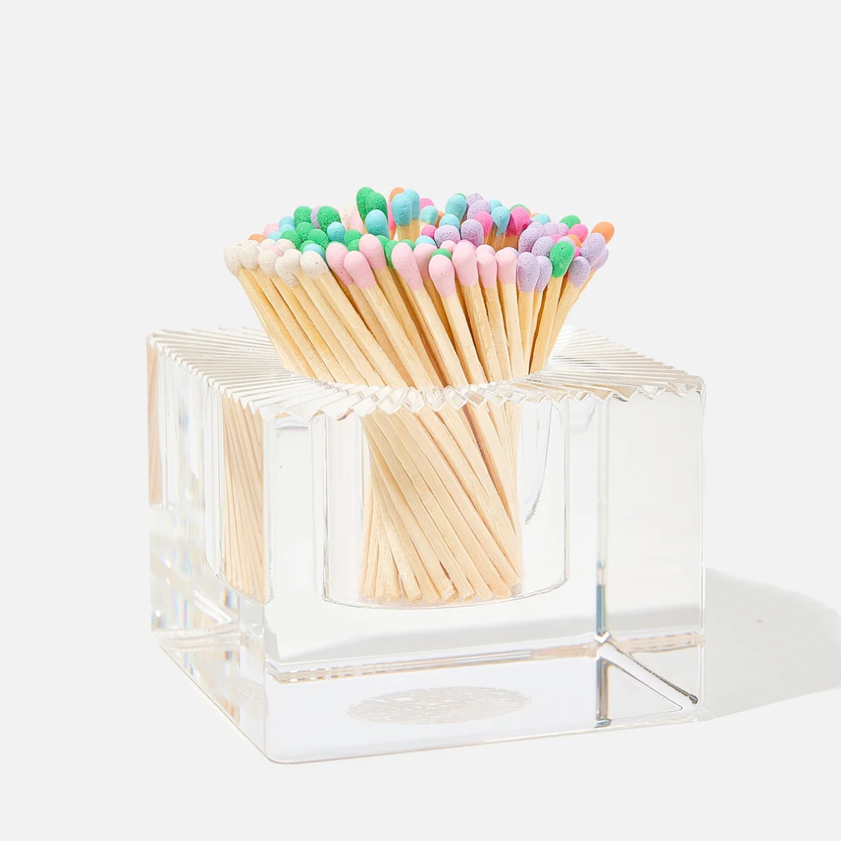 Acrylic Square Match Striker, Confetti