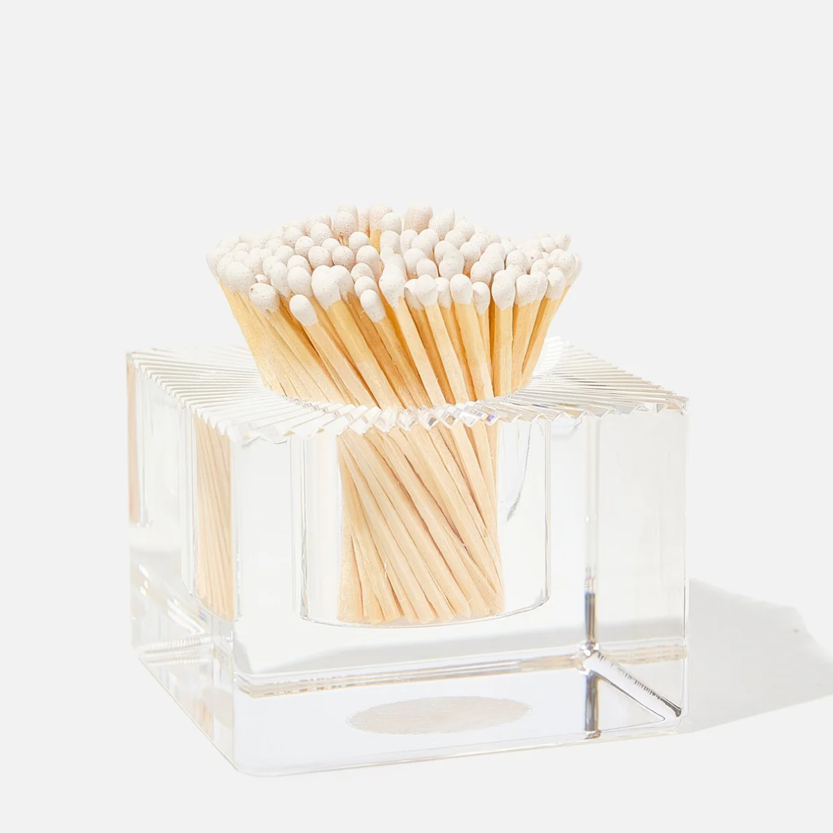 Acrylic Square Match Striker, White