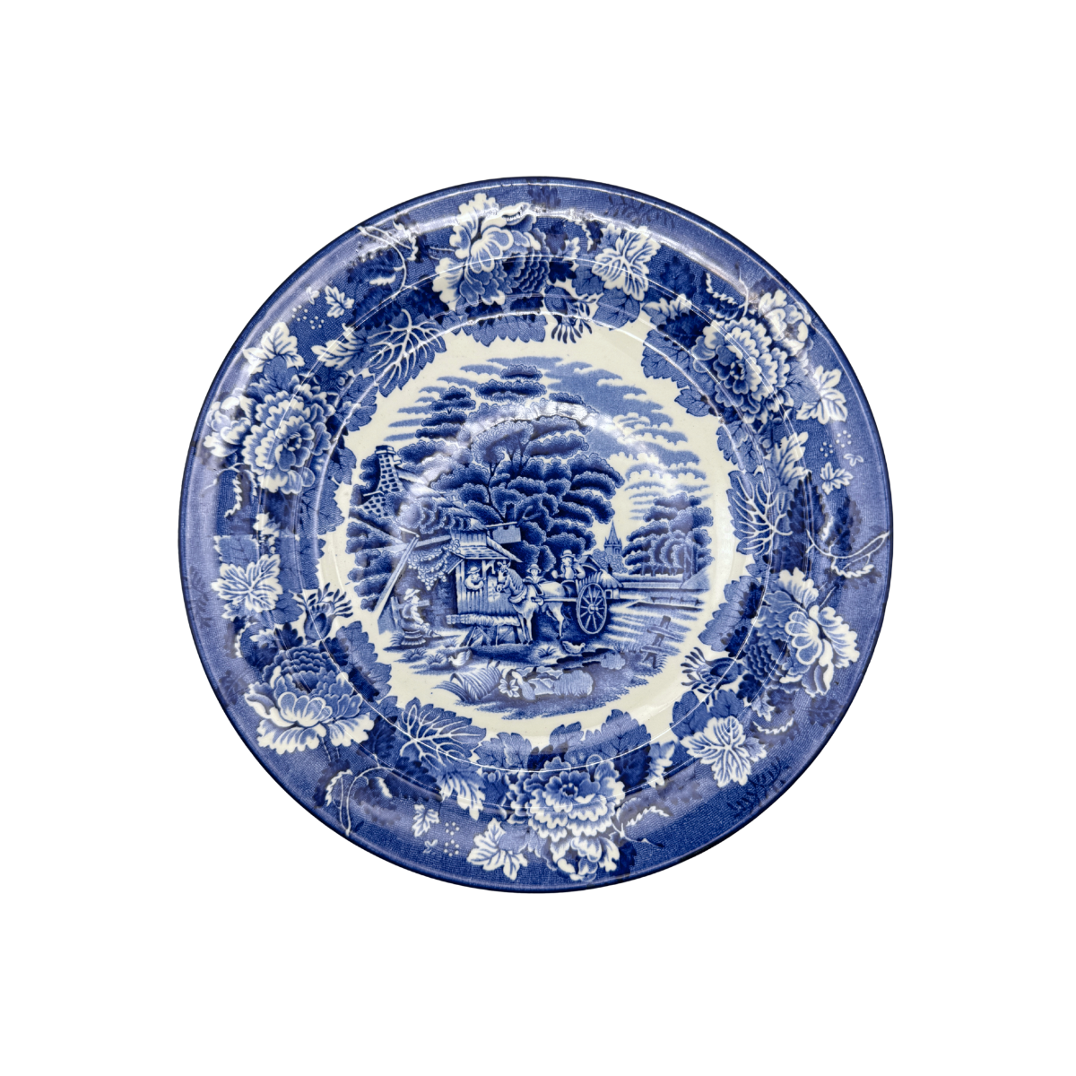 Vintage English Scenery Dinner Plate