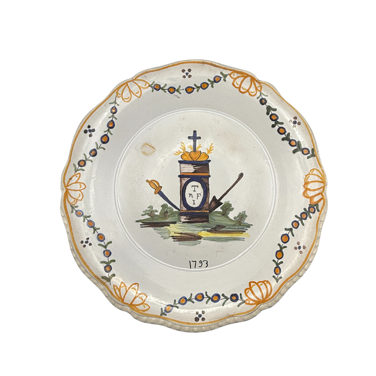 Antique French Revolution Plate