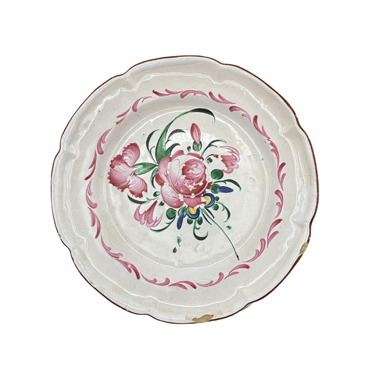 Antique French Strasbourg Plate