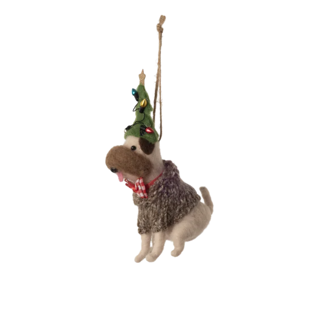 Puppy Love Felt Ornament