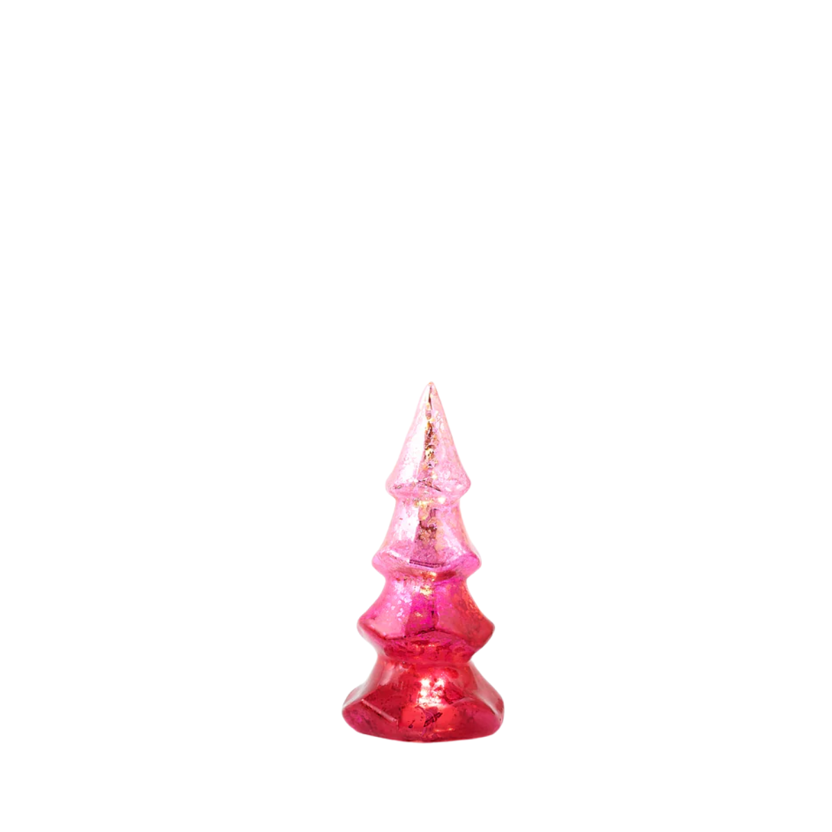 Festive Small Lit Ombre Tree, Pinks