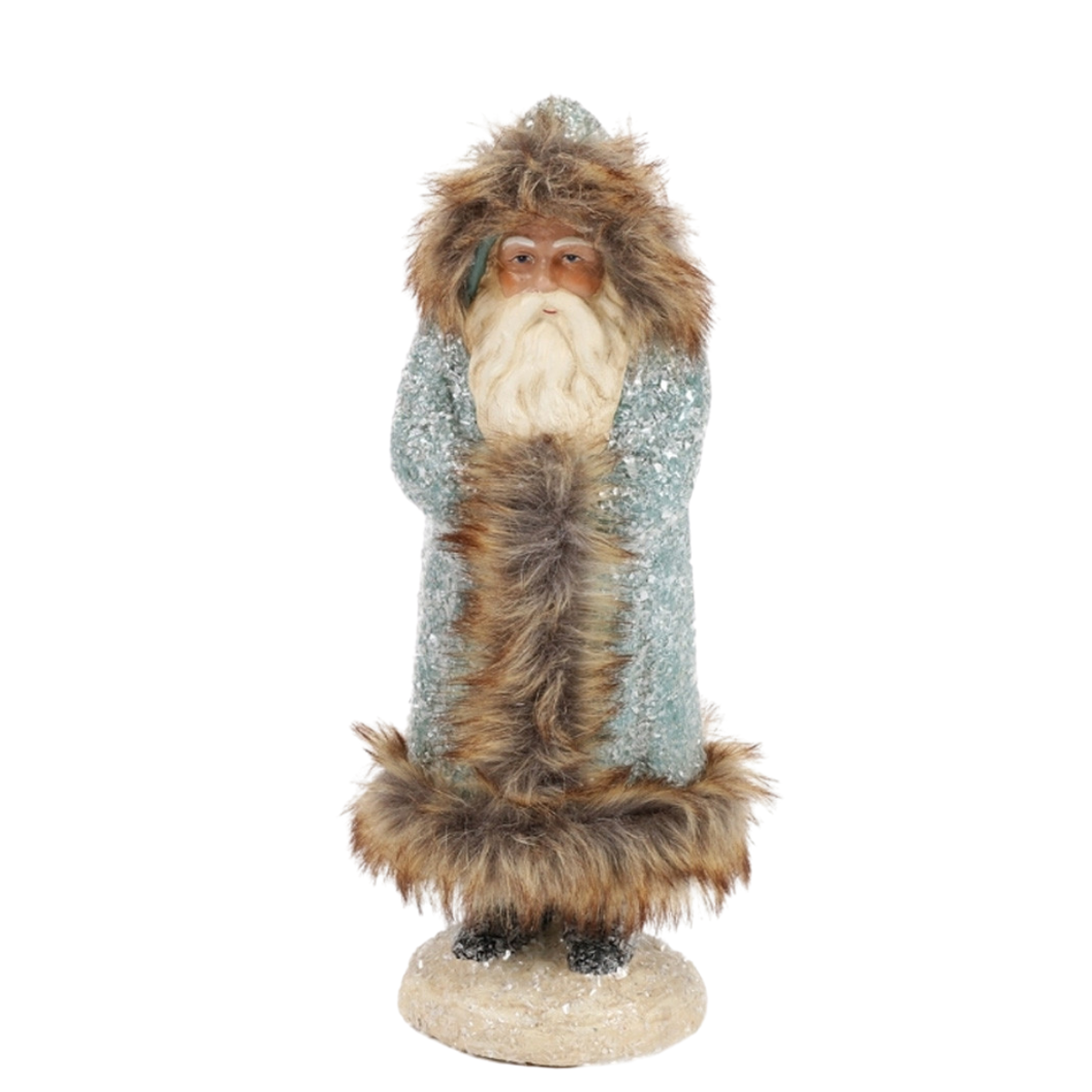 Regal Belsnickle Santa, Light Blue